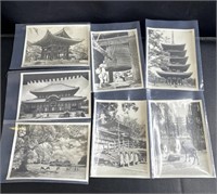 7 Vintage Japanese landmark photos