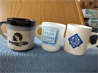3 Advertising Coffee Cups Mycro-Tek, Pride of the