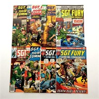 8 Sgt. Fury & His Howling Commandos 12¢-40¢ Comics