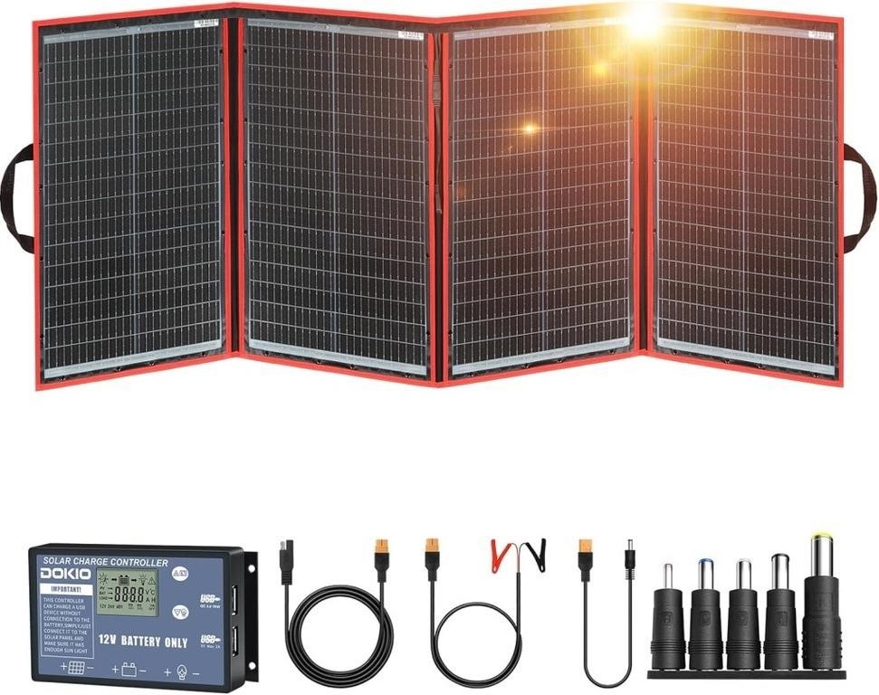 DOKIO 200W 18V Foldable Solar Panel Kit