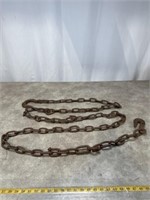 Metal Link Chain With Hooks
