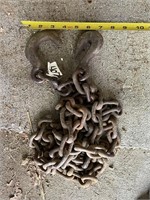 Chain with grab hook