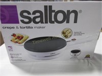 Salton crepe and tortilla maker