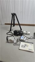 Vivitar camera tripod and misc cameras