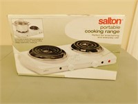 Salton portable cooking range