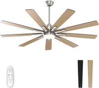 warmiplanet Ceiling Fan with  9-Blades