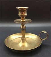 Brass Chamberstick Candle Holder
