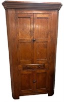 Solid Hardwood Corner Cabinet