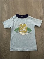 Vintage Beach Seagulls Ringer Shirt