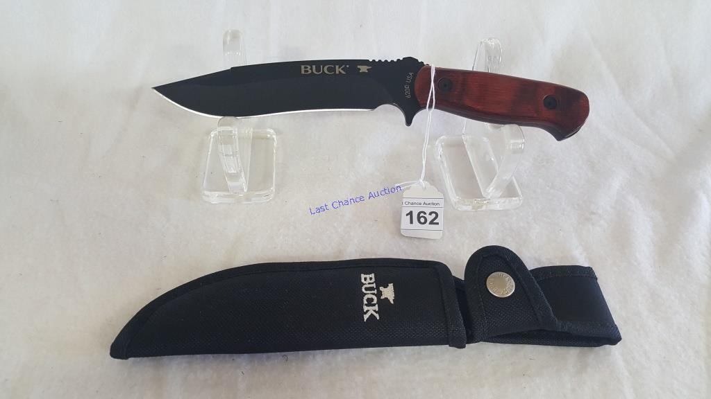 Buck 620 Reaper Black Survival Knife | Last Chance Auction