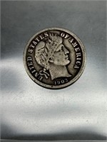 1903 Barber Dime -90% Silver Bullion Coin