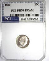 1960 Dime PR70 DCAM LISTS $575 IN 69DC