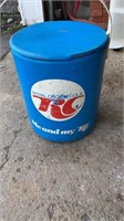 Vintage RC Cola round cooler
