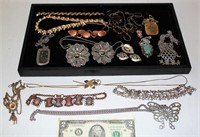 Vintage Necklaces, Bracelets + Many Brand Marked
