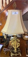 Brass Base Antique Table Lamp