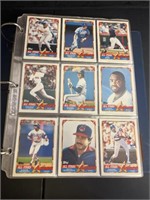Large Binder of Baseball Cards