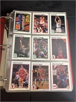 Large Binder of Basketball Cards