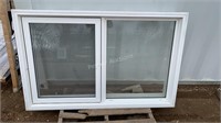 62" X 38.5" Dual Pane PVC Window