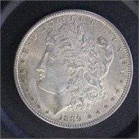 US Coins 1889 Morgan Silver Dollar, circulated