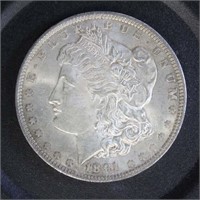 US Coins 1891-O Morgan Silver Dollar, circulated