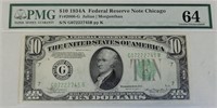 S - 1934A FEDERAL RESERVE NOTE CHICAGO (S22)