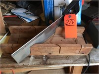 Mitre Box and Saw