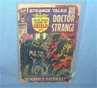 Early Strange Tales comic book featuring Dr Strang