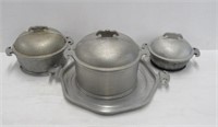 4pc. Guardian Service Pans + Tray