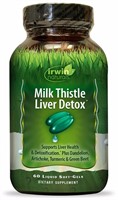 Irwin Naturals, Milk Thistle Liver Detox, 60 Liqui