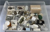 Lot of mostly Identified Crystals & Minerals