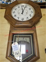 Regulator  clock w/key/ansonia