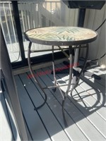 Another Stone Mosaic Plant Stand (Back Deck)
