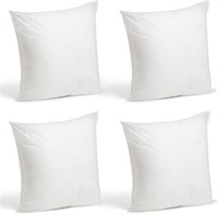 Foamily Throw Pillows Insert Set of 4-18 x 18