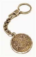 Mexican Sterling Silver Key Chain 6.2g
