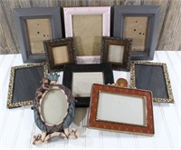 Assortment of Small Photo Frames