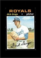 1971 Topps Baseball High #752 Dick Drago VG-EX
