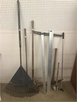 Assorted lot of hand tools