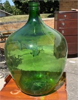Massive Green Bottle, small chip on mouth