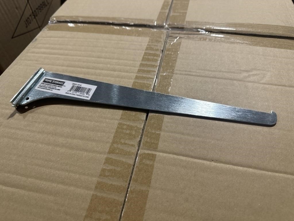 (2) Boxes Of 12" Shelving Brackets