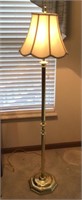 5' brass floor lamp