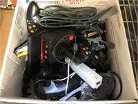 Assorted video game accessories