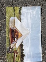 3 M Oxford Outdoor Bell Tent 13 ft Wide , Brand