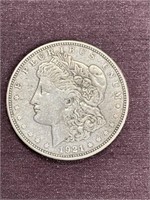 1921 D Morgan silver Dollar coin