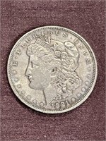 1921 Morgan silver Dollar coin