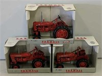 3x- Farmall 140, Super A & Super AV Tractors