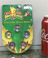 Mighty Morphin Power Rangers Marbles (1994)-sealed
