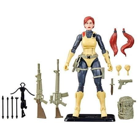 G.I. Joe Retro  Scarlett  6 Figure w/ 17 Acc.