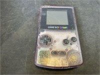 Gameboy Color   Clear Plastic Edition