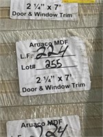 224 LFT 2 1/4" X 7' DOOR & WINDOW TRIM