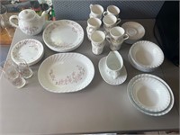 CORELLE DISH SET 53PC